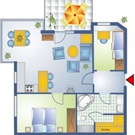 Ferienwohnung Windrose 9 * Großenbrode